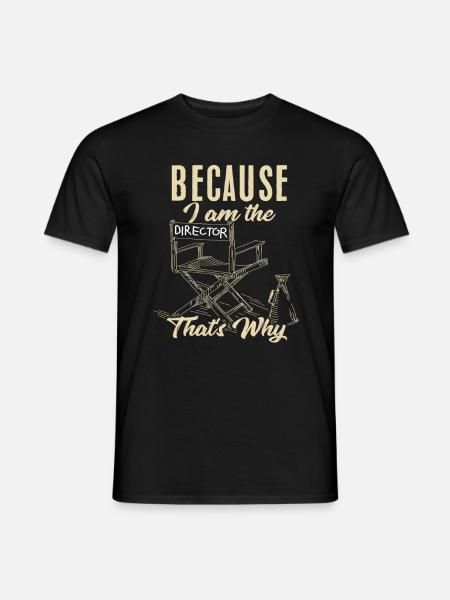 Film filmmaker - Men's T-Shirt - black