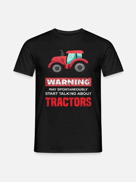 Tracteurs Bauer - T-shirt homme - noir