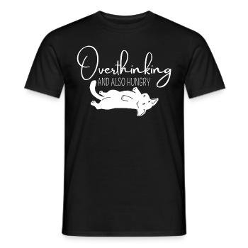 Cooler Hunde Spruch Geschenk Idee - Männer T-Shirt - Schwarz - Vorne - AI Model Male 178 light (178cm)