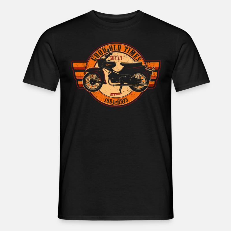 Simson SR 4-1/2 Star - Männer T-Shirt - Schwarz