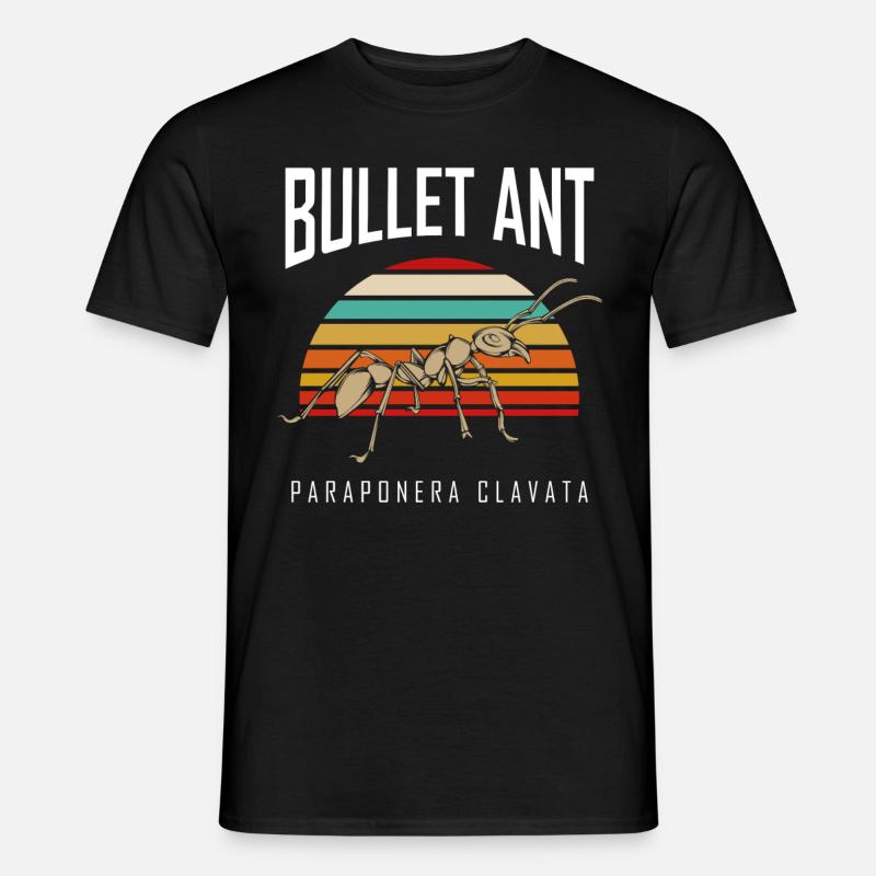 Ameise - Männer T-Shirt - Schwarz
