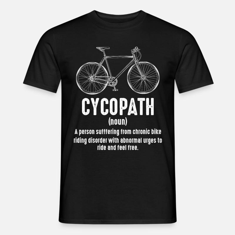 Fahrrad - Männer T-Shirt - Schwarz
