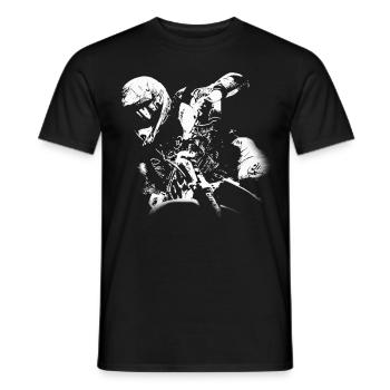 Monsters of Motocross No.1 - Männer T-Shirt - Schwarz - Vorne - AI Model Male 178 light (178cm)