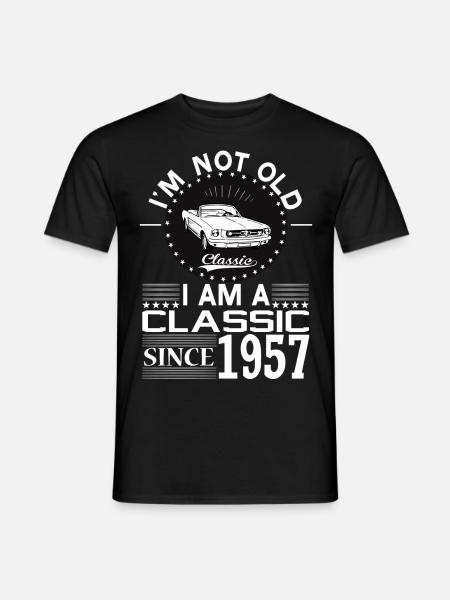 Classic since 1957 - Men's T-Shirt - black