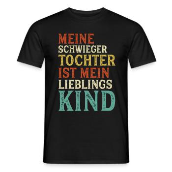 Schwiegertochter Spruch - Männer T-Shirt - Schwarz - Vorne - AI Model Male 178 light (178cm)