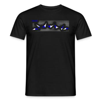 Backspin - Männer T-Shirt - Schwarz - Vorne - AI Model Male 178 light (178cm)