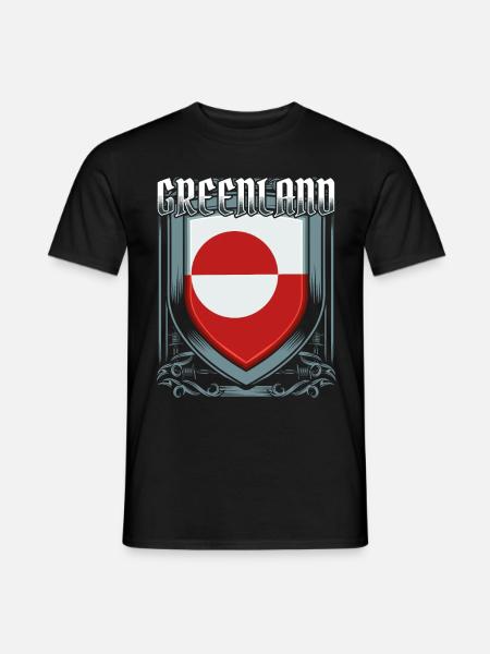 Greenland - Men's T-Shirt - black