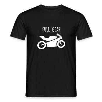 moto - T-shirt homme - noir - Devant - AI Model Male 178 light (178cm)