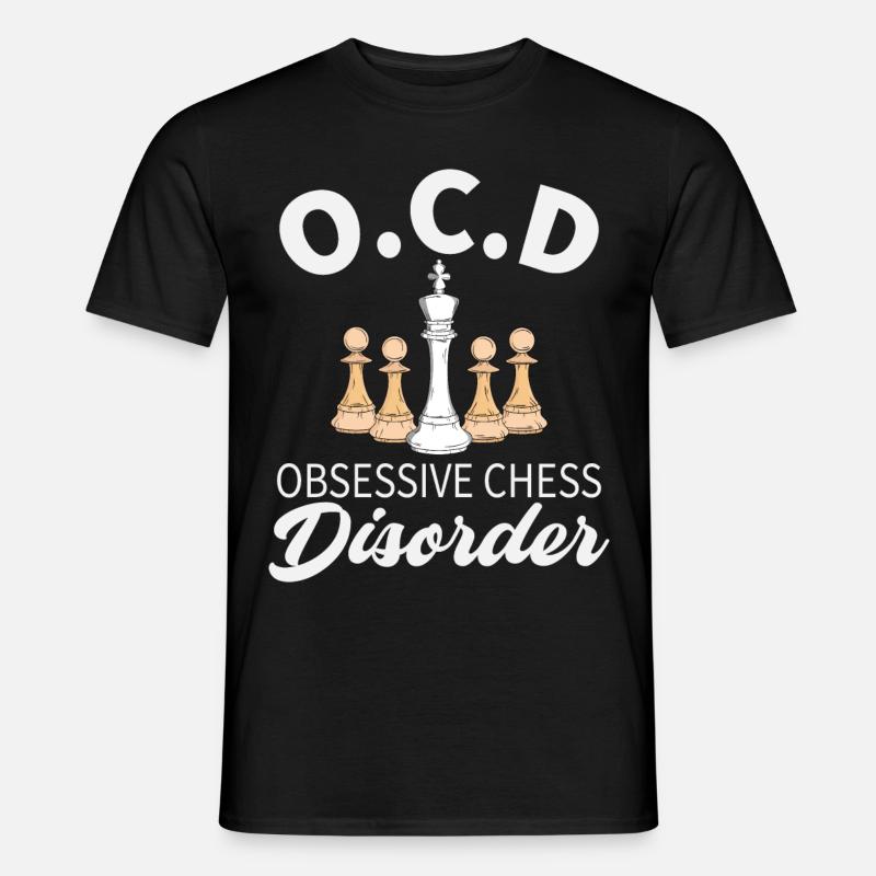 Schach - Männer T-Shirt - Schwarz