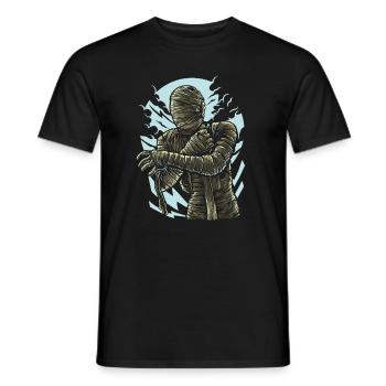 the Mummy - Men's T-Shirt - black - Front - AI Model Male 178 light (178cm)