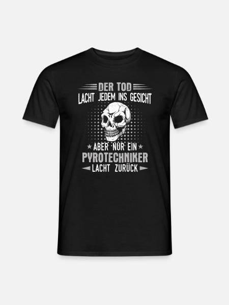 Pyrotechniker Feuerwerk Pyro Sprengmeister Spruch - Männer T-Shirt - Schwarz