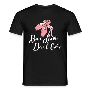 Ballerine Ballet Danseur mode Danse Cadeau - T-shirt homme - noir - Devant - AI Model Male 178 light (178cm)