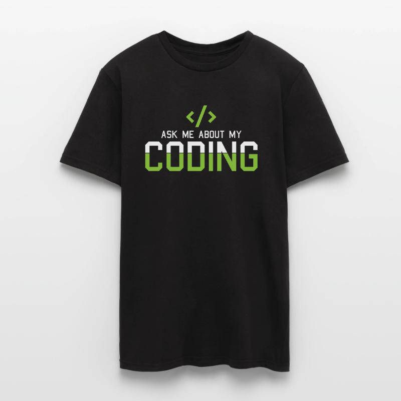 Hacking Programmierer Hacker Code Coding Geschenk Männer T-Shirt