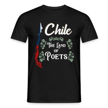 Chili - T-shirt homme - noir - Devant - AI Model Male 178 light (178cm)