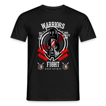Sparta - Men's T-Shirt - black - Front - AI Model Male 178 light (178cm)