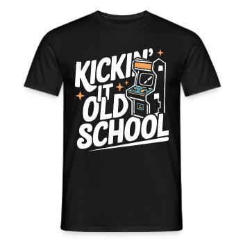 Arcade Arcade Slot Machine Gamer Gaming - T-shirt homme - noir - Devant - AI Model Male 178 light (178cm)