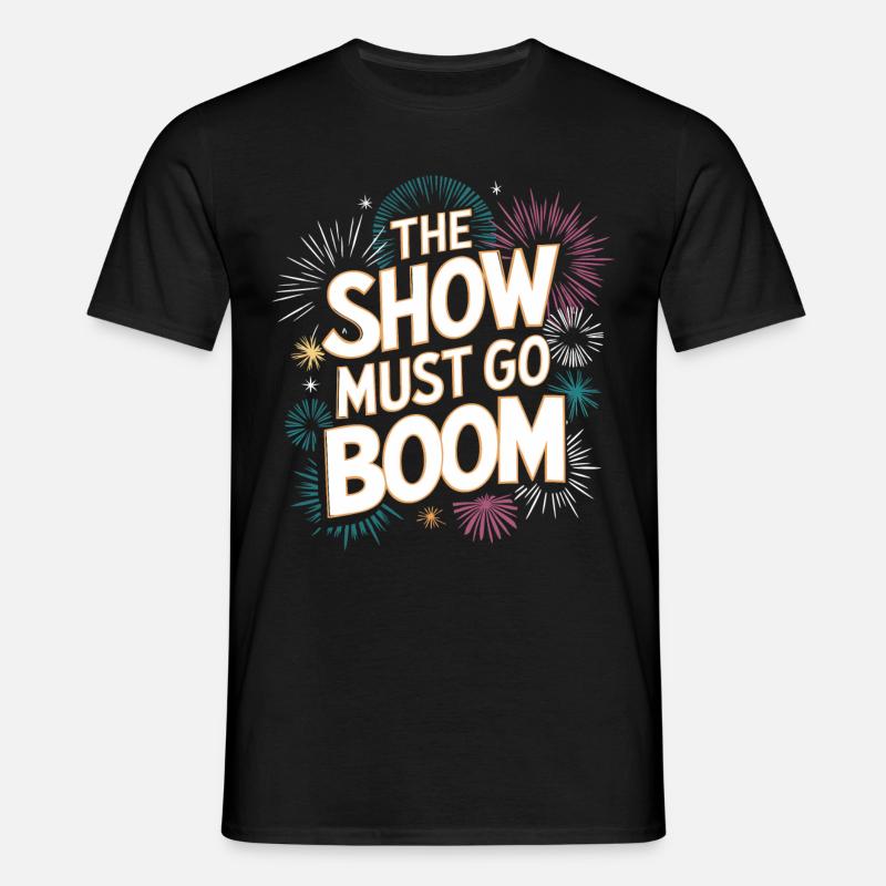 Pyrotechnics Fireworks Pyrotechnics - Men's T-Shirt - black