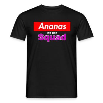 ananas squad shirt cadeau lano merch lil skrr - T-shirt homme - noir - Devant - AI Model Male 178 light (178cm)