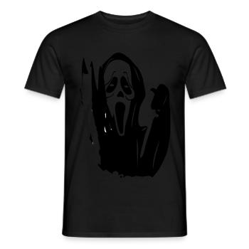 Call me Ghost! - Männer T-Shirt - Schwarz - Vorne - AI Model Male 178 light (178cm)