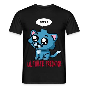 Ultimativer Perdator - Männer T-Shirt - Schwarz - Vorne - AI Model Male 178 light (178cm)
