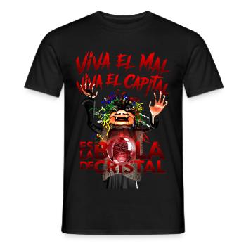 Die Hexen-Panne - es lebe das Böse, es lebe das Kapital - Männer T-Shirt - Schwarz - Vorne - AI Model Male 178 light (178cm)