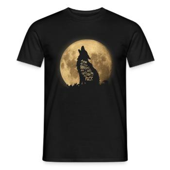 Throw me to the Wolves - T-shirt homme - noir - Devant - AI Model Male 178 light (178cm)