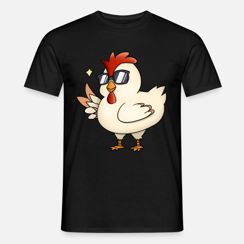 Chick - Männer T-Shirt - Schwarz