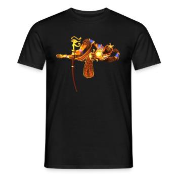Smite Ra Women's T-Shirt - Men's T-Shirt - black - Front - AI Model Male 178 light (178cm)