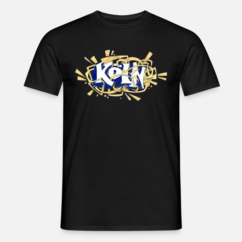 Köln - Männer T-Shirt - Schwarz