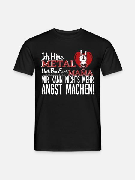 Metal Mama - Männer T-Shirt - Schwarz