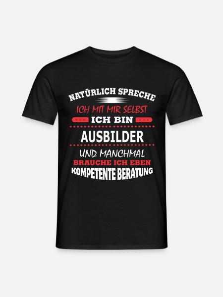 AUSBILDER - Männer T-Shirt - Schwarz