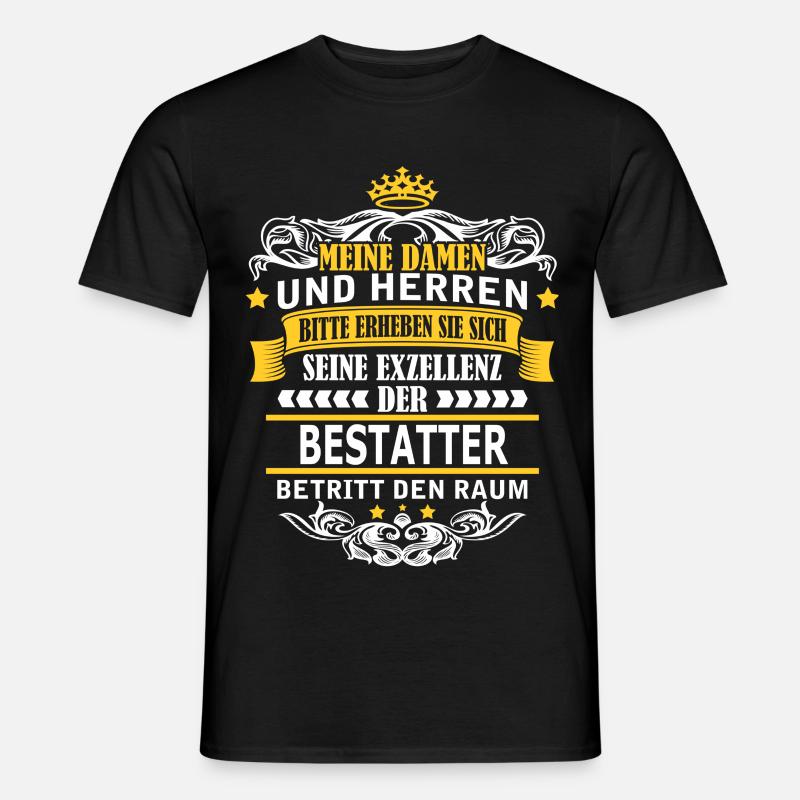 BESTATTER - Männer T-Shirt - Schwarz