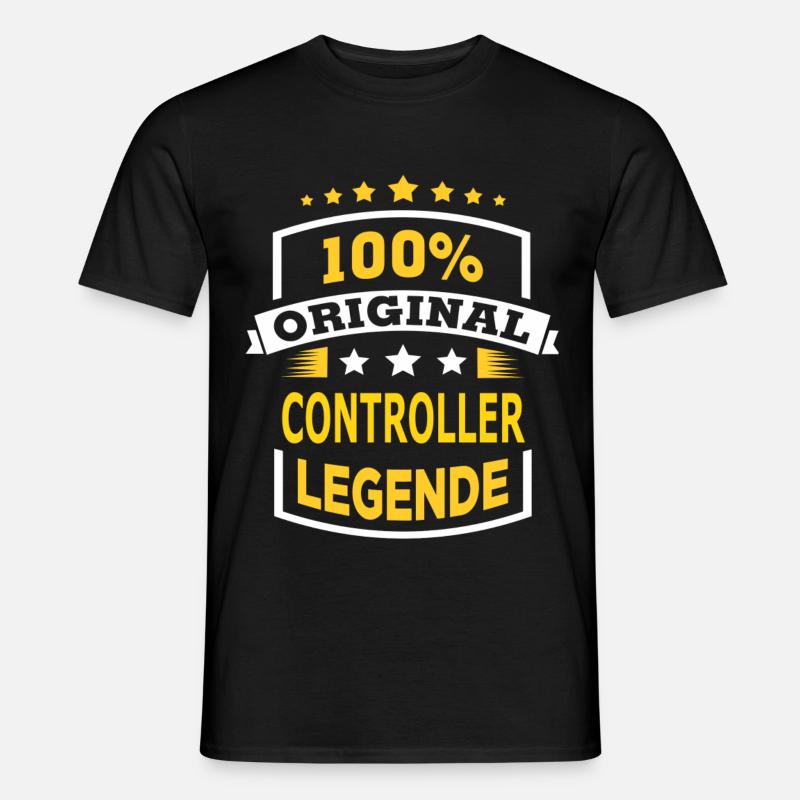 CONTROLLER - Männer T-Shirt - Schwarz