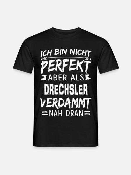 DRECHSLER - Männer T-Shirt - Schwarz