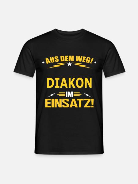 DIAKON - Männer T-Shirt - Schwarz
