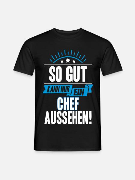 CHEF - Männer T-Shirt - Schwarz