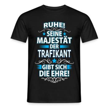 TRAFIKANT - Männer T-Shirt - Schwarz - Vorne - AI Model Male 178 light (178cm)