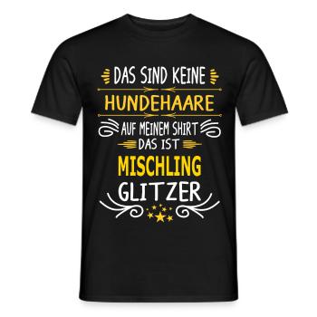MISCHLING - Männer T-Shirt - Schwarz - Vorne - AI Model Male 178 light (178cm)