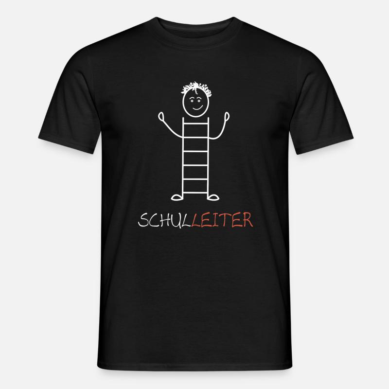 Schulleiter - Männer T-Shirt - Schwarz