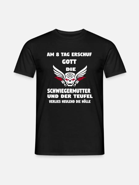 Schwiegermutte - Männer T-Shirt - Schwarz