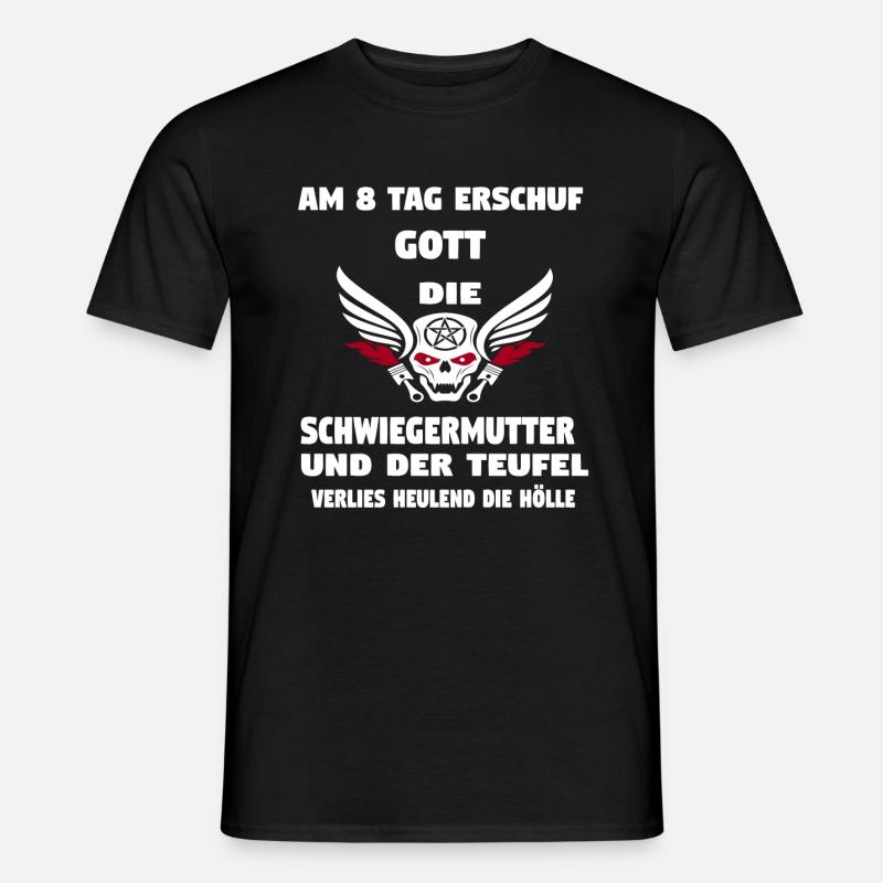 Schwiegermutte - Männer T-Shirt - Schwarz