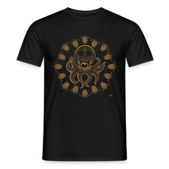Skullopod - T-shirt homme - noir - Devant - AI Model Male 178 light (178cm)