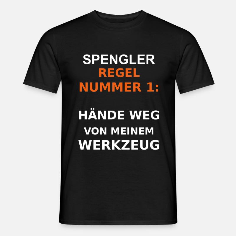 spengler - Männer T-Shirt - Schwarz