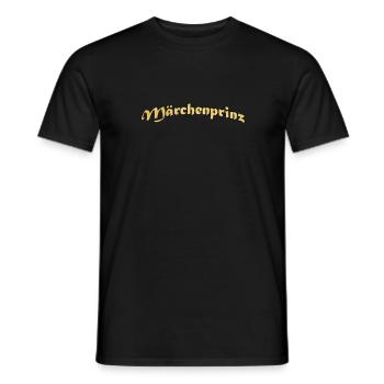 Märchenprinz - Männer T-Shirt - Schwarz - Vorne - AI Model Male 178 light (178cm)