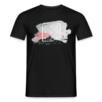 Adventure - Männer T-Shirt - Schwarz - Vorne - AI Model Male 178 light (178cm)