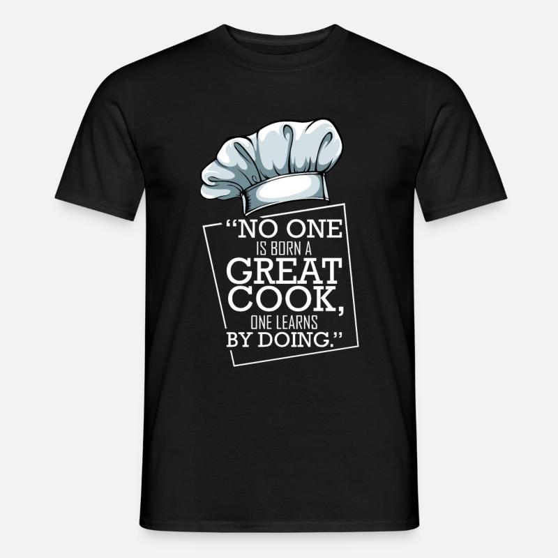 Chefkoch - Männer T-Shirt - Schwarz