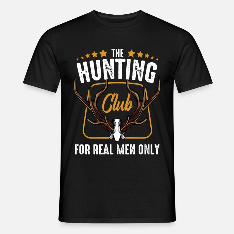Jagd - Männer T-Shirt - Schwarz