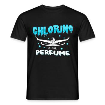 natation - T-shirt homme - noir - Devant - AI Model Male 178 light (178cm)
