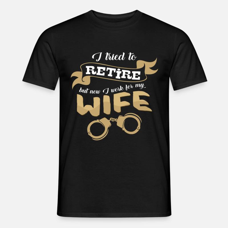 Ruhestand - Männer T-Shirt - Schwarz