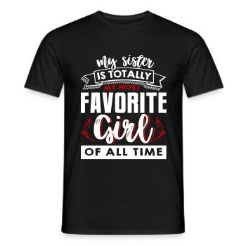 Bruder Und Schwester - Männer T-Shirt - Schwarz - Vorne - AI Model Male 178 light (178cm)